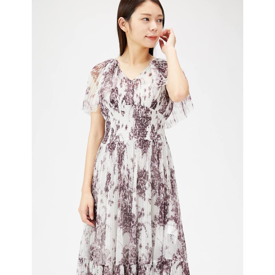 スナイデル] Susプリントケープチュールドレス SWFO224242