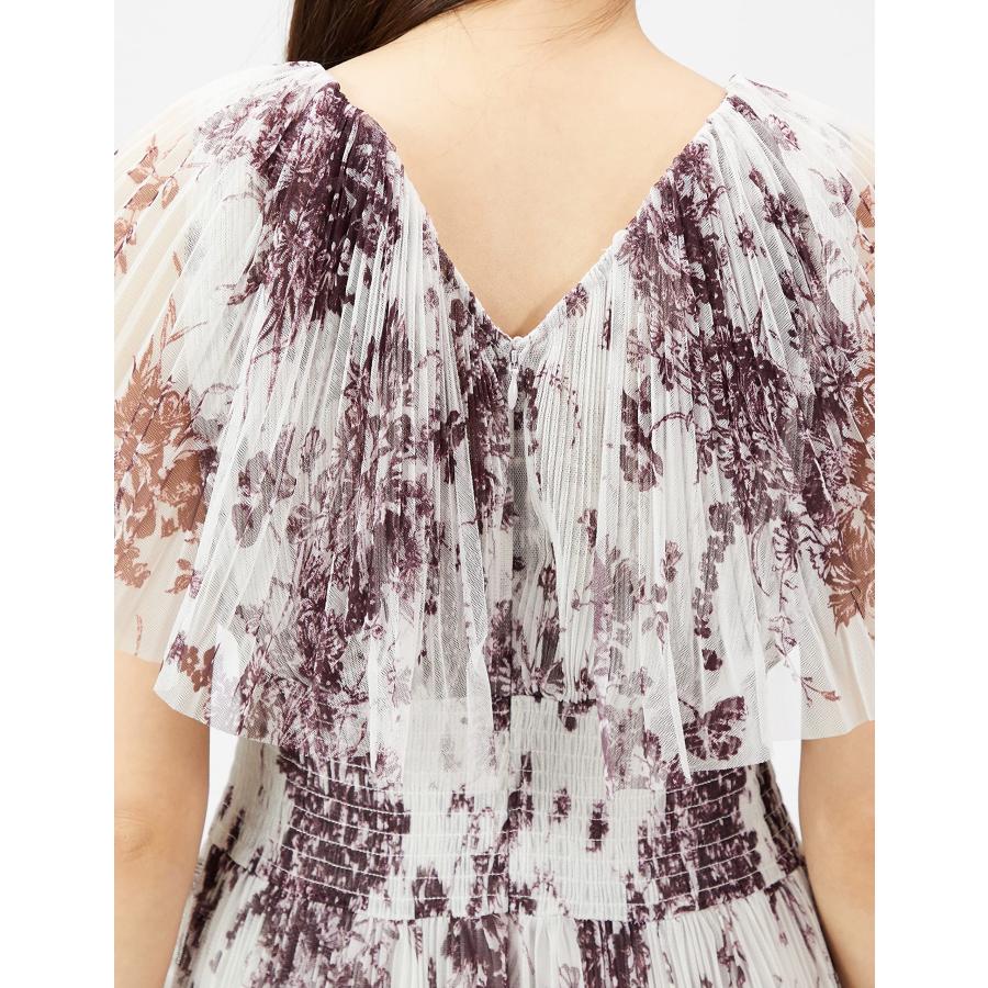 [スナイデル] Susプリントケープチュールドレス SNIDEL（スナイデル）の「Sustainableプリントケープチュール