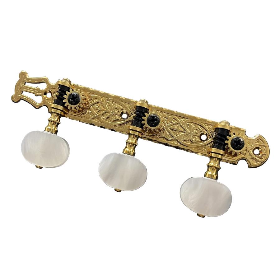 GOTOH クラシックギター用ペグ 39mmピッチ 2Wツマミ ゴールド 40G2000 