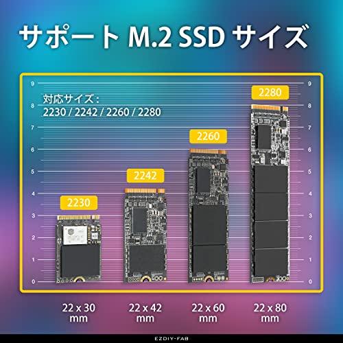 EZDIY-FAB Quad M.2 PCIe 4.0/3.0 X16 拡張カード、ヒートシンク付き, PCI-Express X4対応, Intel｜shiningtoday｜07
