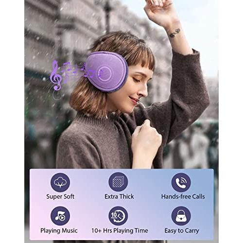 LC-dolida] Bluetooth イヤーウォーマー イヤーマフ 内蔵HD