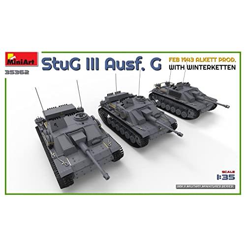 ミニアート 1/35 ドイツ軍 3号突撃砲G型 1943年2月 アルケット社製