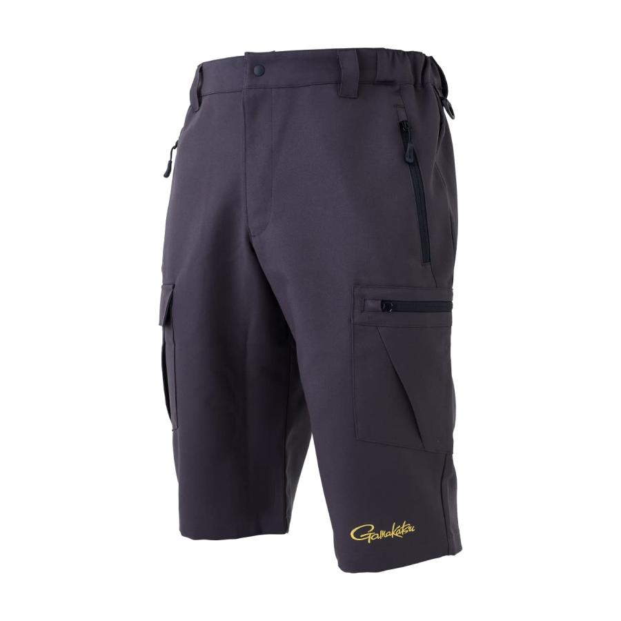 がまかつ フィッシングウェア フィッシングハーフパンツ GM3702  L  グレー がまかつ(Gamakatsu) フィッシングハーフパンツ GM3702 グレー LL