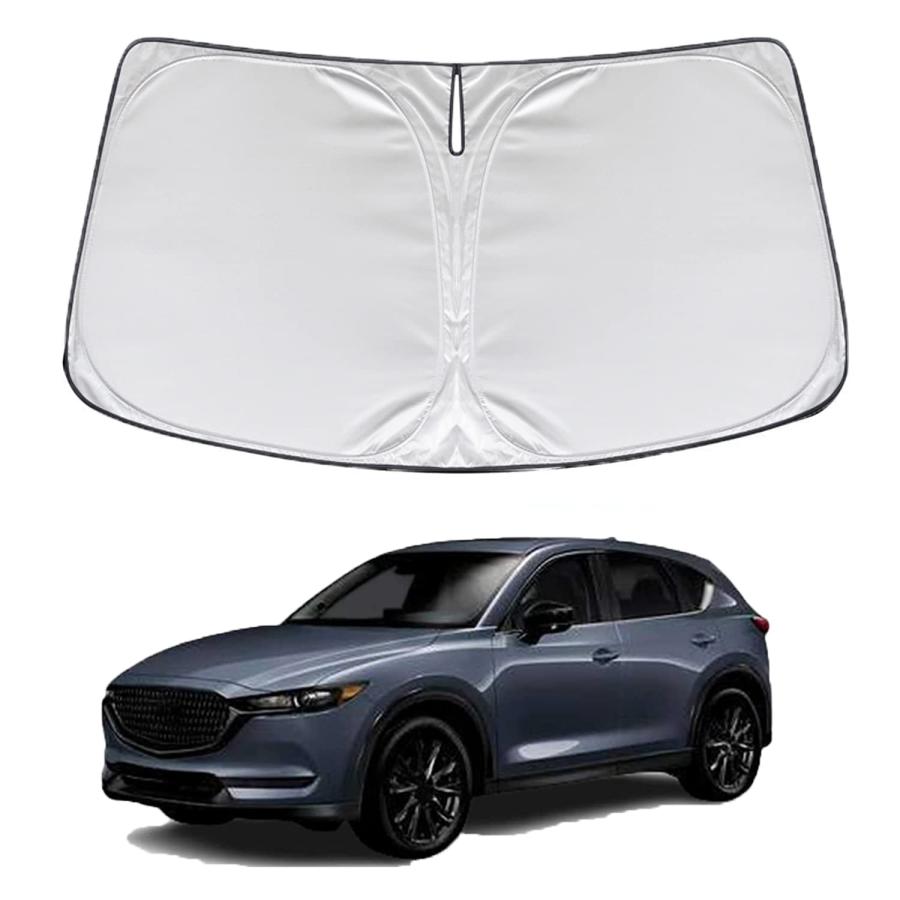 cx5 kf車用サンシェード フルセット マツダ CX5 サンシェード CX-5 フロントサンシェード KF系 車用