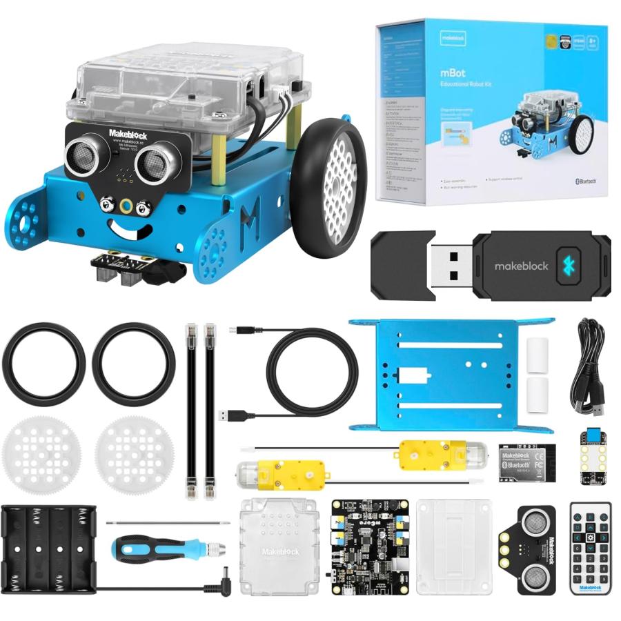 Makeblock mBot ロボット 子ども 電動ロボット おもちゃ Bluetooth