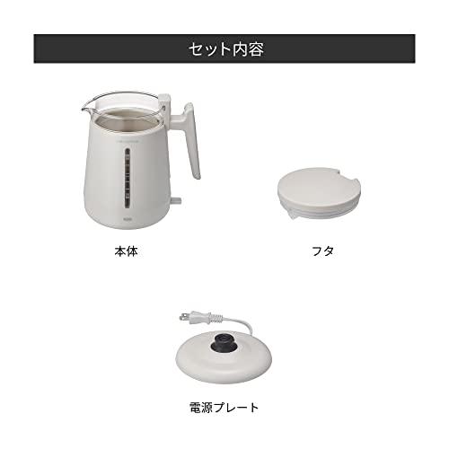 recolte ダブルウォールガラスケトル RDG-1 Double Wall Glass Kettle