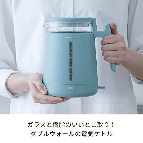 recolte ダブルウォールガラスケトル RDG-1 Double Wall Glass Kettle