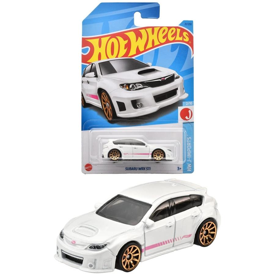 ホットウィール(Hot Wheels) ベーシックカー スバル WRX STI 【3才