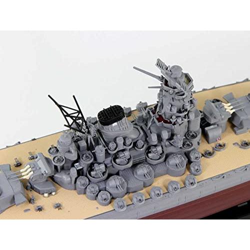 ピットロード WPシリーズ 日本海軍 戦艦 大和 最終時 全長約376mm 1/700スケール 塗装済みプラモデル WP01｜shiningtoday｜06