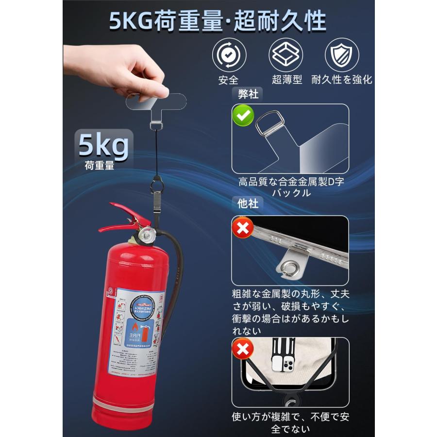 ZXZone] ストラップホルダー スマホ ストラップホール 透明パッチ