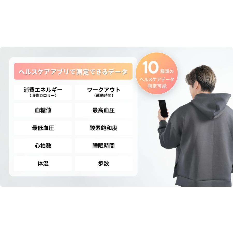 MIRROR FIT. スマート 体組成計 黒 体重計 スマホ連動 ヘルスメーター