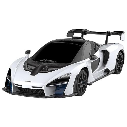 童友社 2.4GHz 1/18 マクラーレン・セナ 白 電動ラジオコントロール No