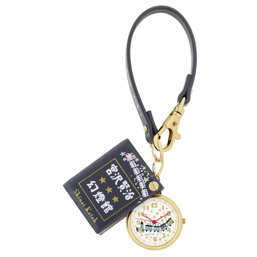 サンフレイム] J-AXIS(J-アクシス) ストラップ型懐中時計 宮沢賢治幻燈