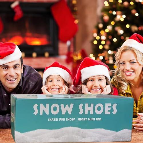feet スノーフィート スノーアクティビティ ミニスキー　ショート　赤 snowfeet-mini-ski-skates-