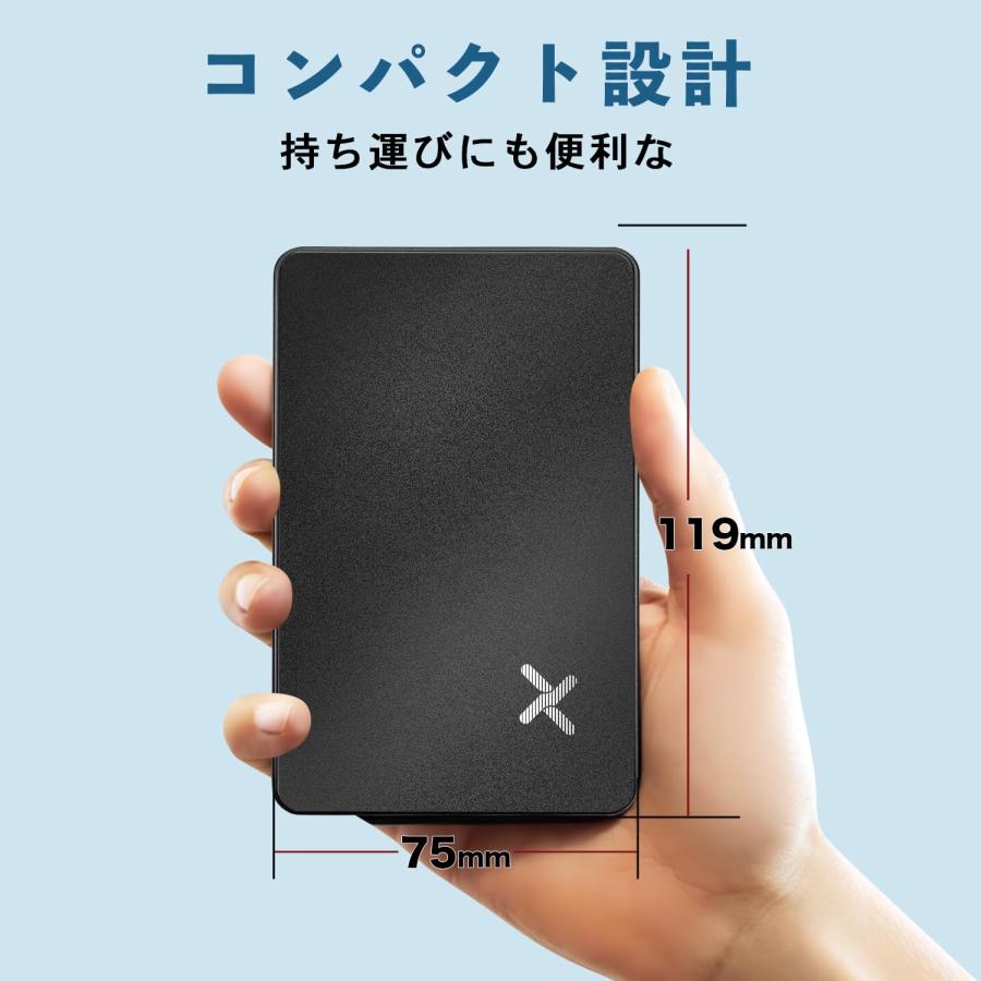 整備済み品】ポータブルハードディスク 2.5インチ USB3.0