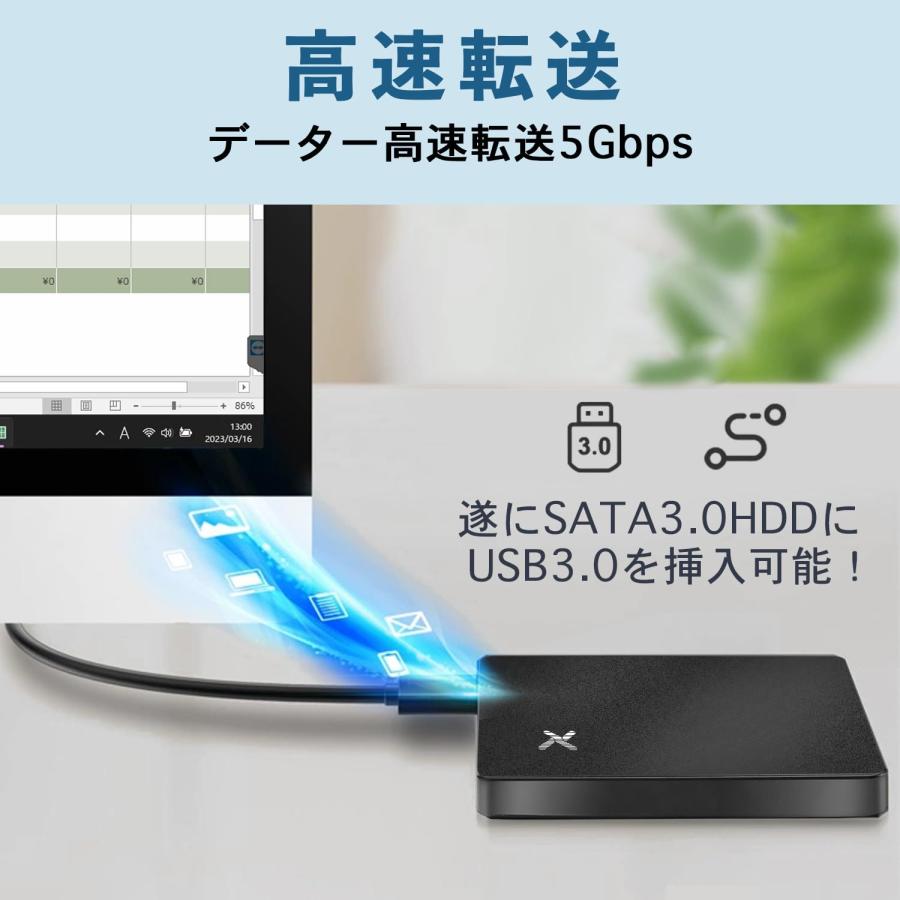 整備済み品】ポータブルハードディスク 2.5インチ USB3.0