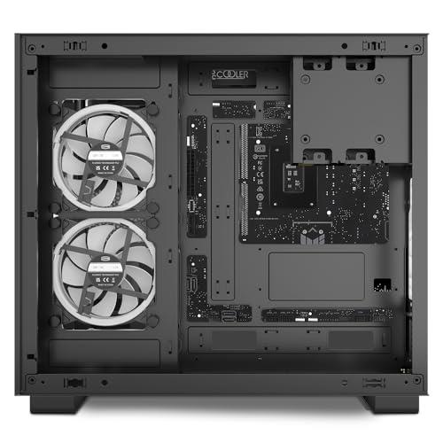 CPS 高透過率ガラス採用 ピラーレスPCケース C3T500-ARGB-BK : Shining