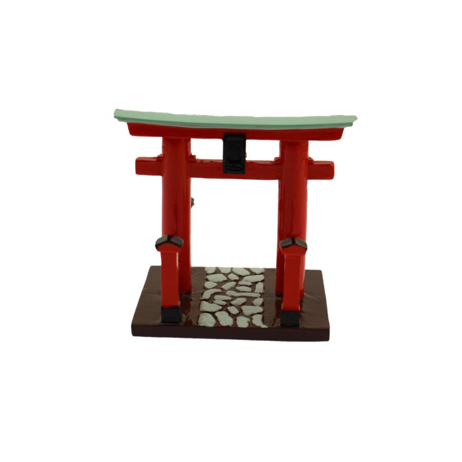 speed mao シンプル ミニチュア 鳥居 神社 置物 模型 水槽飾り として