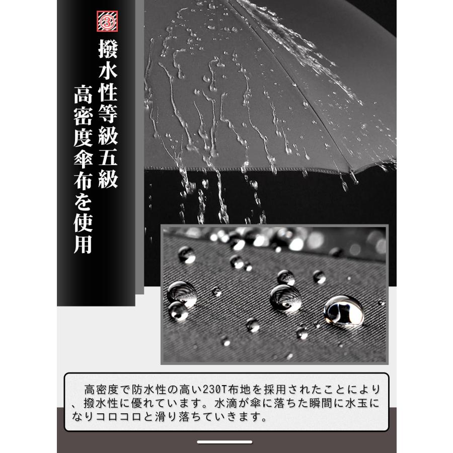 大きな荷物も濡れない大判長傘】Zruier 傘 メンズ レディース 長傘