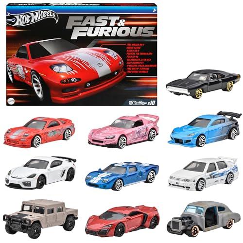ホットウィール(Hot Wheels) ワイルド・スピード 10カーパック 乗り物