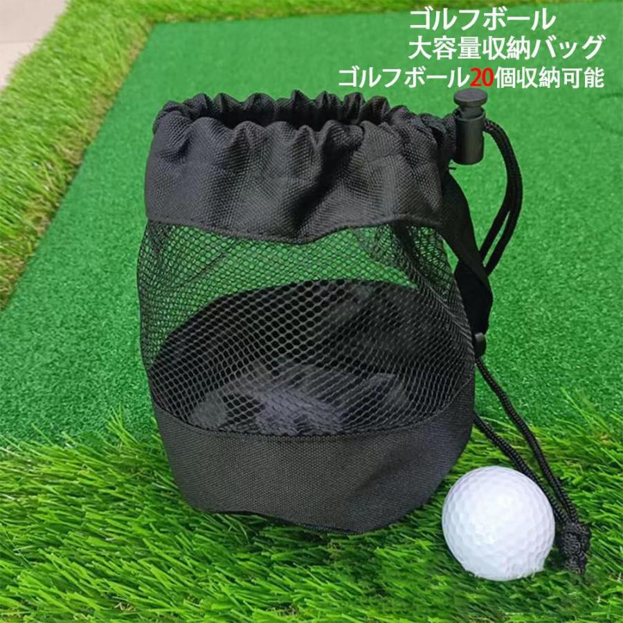 ZUNNY HJERBOF ゴルフボールケース、ゴルフボールポーチ、 20個入れ