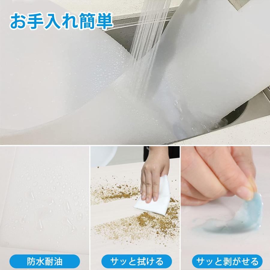 Aechy 調理台保護マット 特大シリコン 200×50cm キッチンカウンター 厚
