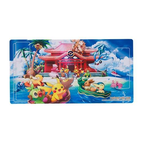 ポケモンカード　ポケモンセンター　オキナワ　プレイマット　スリーブ　未開封 ポケモンカード ポケモンセンター オキナワ プレイマット
