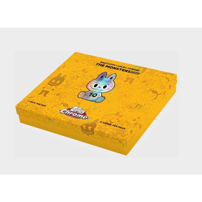 2025 topps chrome labubu 10th 新品未開封 Topps 【新品未開封シュリンク付き】2025 Topps Chrome Labubu 10th
