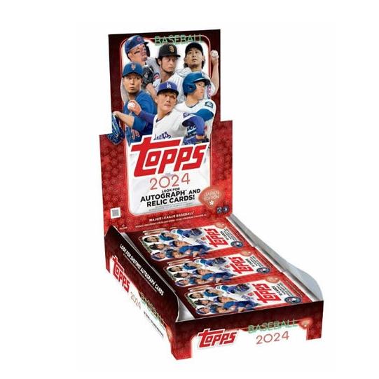 Topps 【新品未開封シュリンク付き】2024 Topps MLB Japan Edition BOX