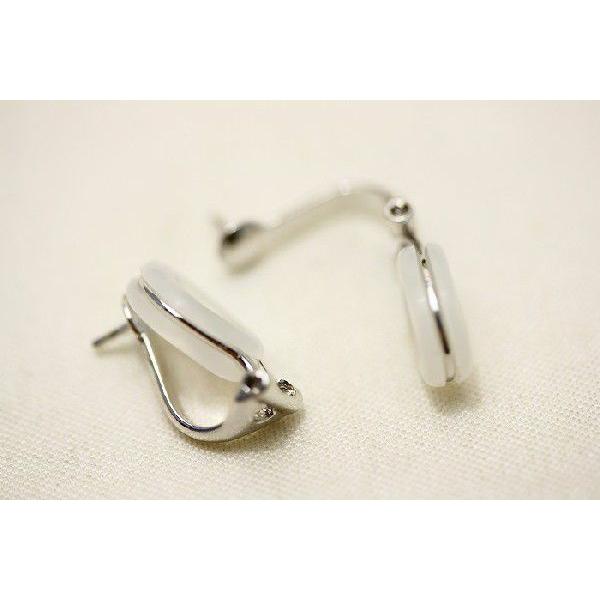 K14WG イヤリング カン付き 空枠 ニッケルフリー 14金 DIY K14WG