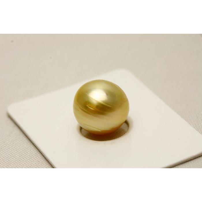 南洋白蝶真珠パールルース 11mm ナチュラルゴールドカラー : 真珠 