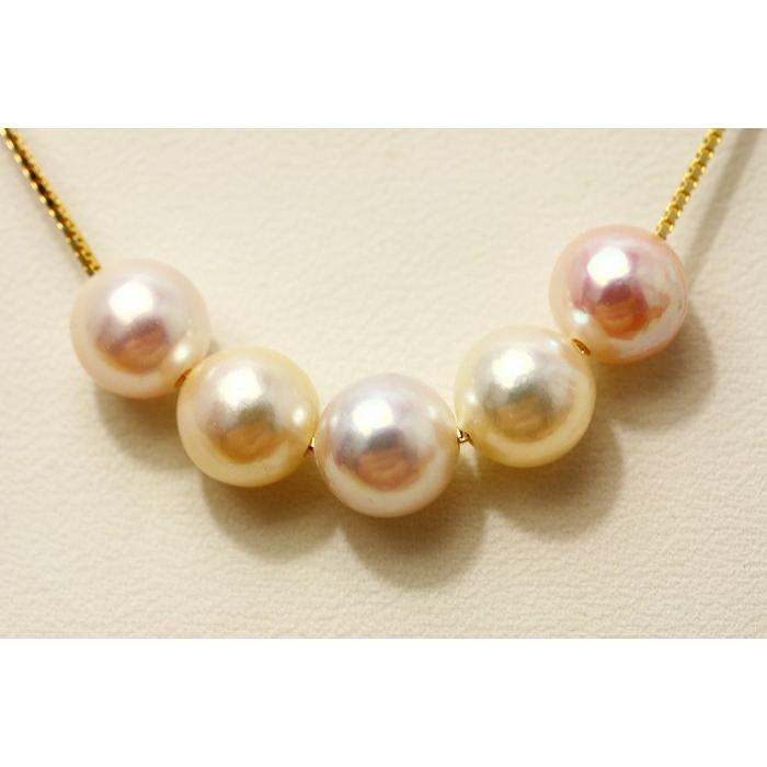 柔らかい アコヤ真珠スルーパールネックレス 5ピース 7 5 8 0mm マルチカラー シルバー製チェーン B1027dez01 真珠倶楽部 通販 Yahoo ショッピング ランキング入賞商品 Www Skylanceronline Com
