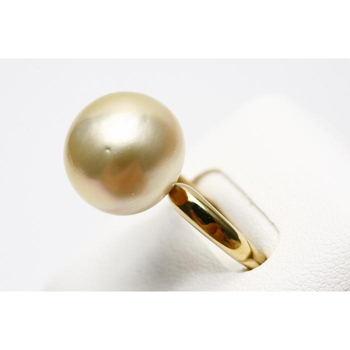 あかりんご様　南洋本真珠 超大珠白蝶茶金 ゴールデンリング プラチナステンK18 あかりんご様 南洋本真珠 超大珠白蝶茶金 ゴールデンリング プラチナ