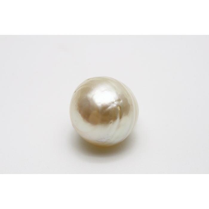 南洋白蝶真珠パールルース 15×12mm ホワイトカラー : 真珠倶楽部