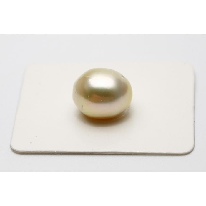 南洋白蝶真珠パールルース 両穴 12×11mm クリームカラー : d0418ryo03 