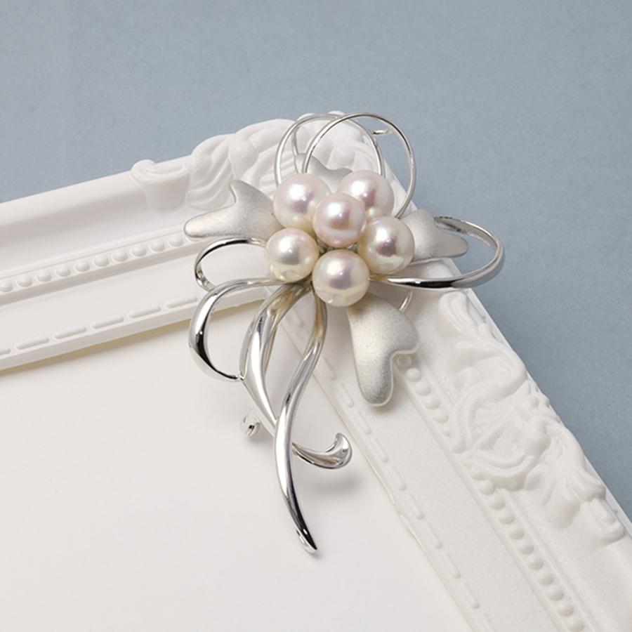 本真珠 あこやパール ブローチ フォーマル セレモニー 冠婚葬祭