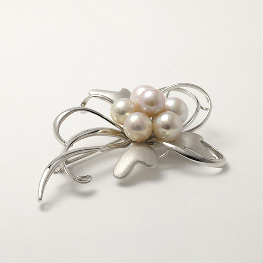 本真珠 あこやパール ブローチ フォーマル セレモニー 冠婚葬祭