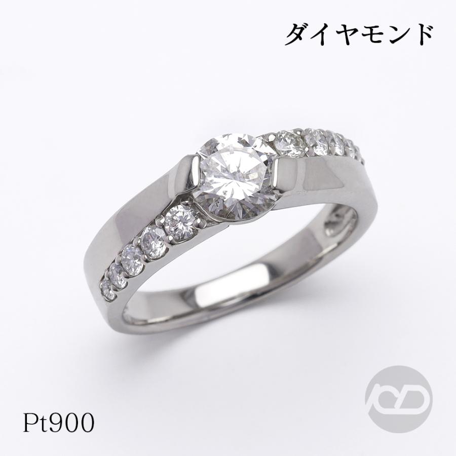 ダイヤモンド 指輪 リング プラチナ pt900 レディース