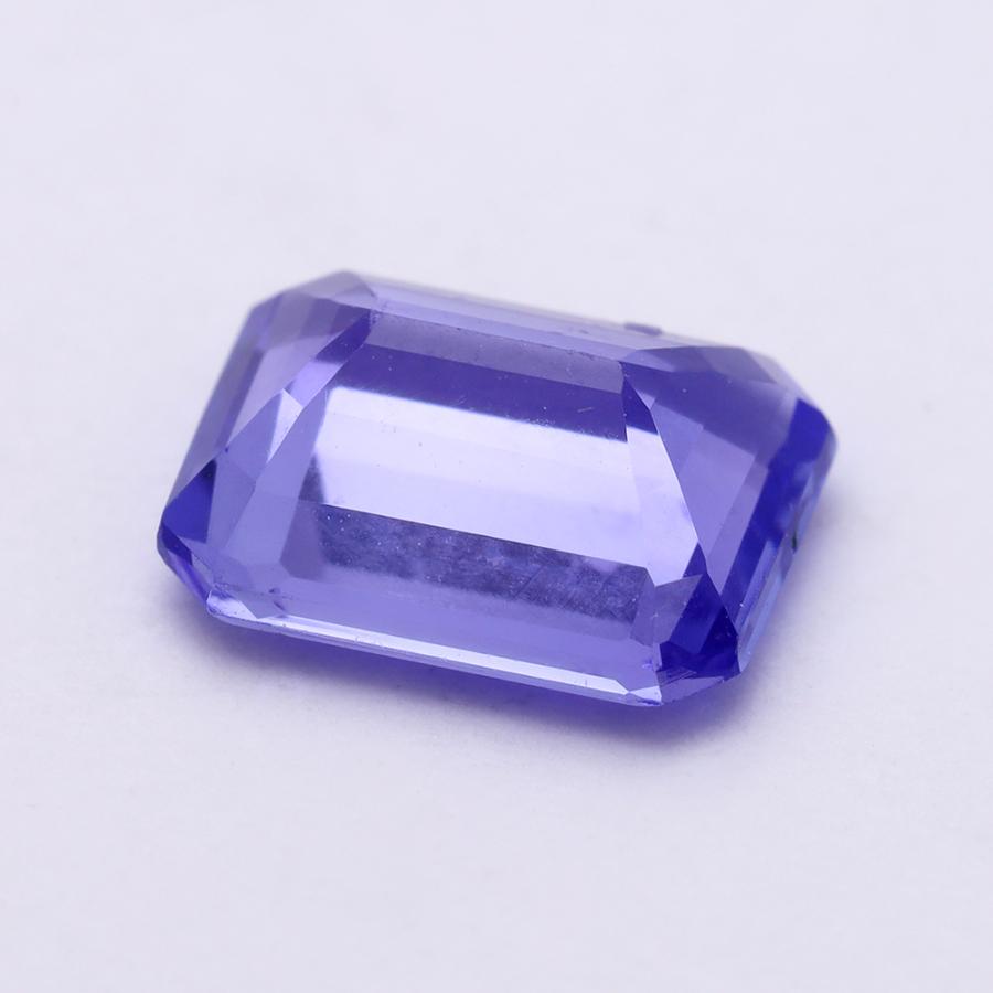 タンザナイト ルース 1.51ct 天然 タンザ オクタゴンカット 宝石 カラーストーン 半貴石 12月誕生石 高品質 1点物 大きめ ハンドメイド用 ジュエリーの画像