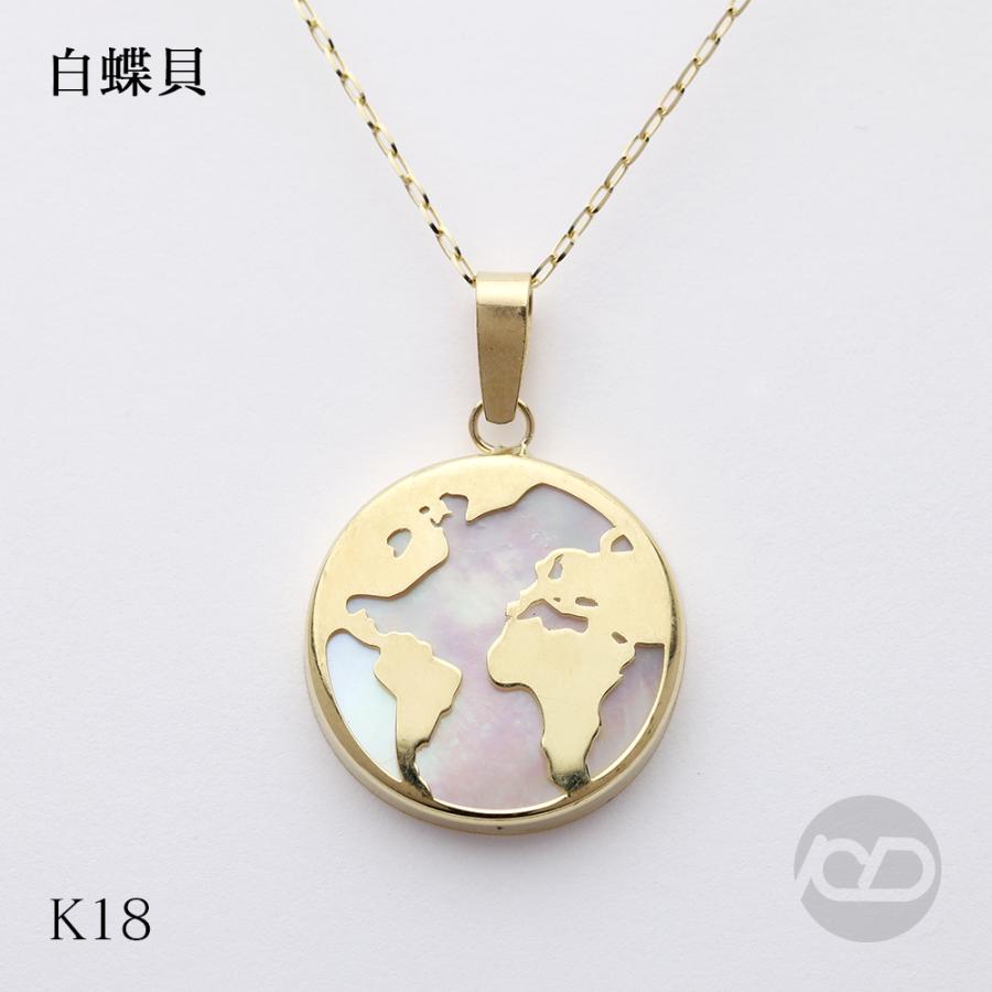 白蝶貝 シェル ネックレス k18 18金 18k イエローゴールド レディース