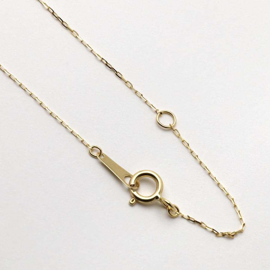 白蝶貝 シェル ネックレス k18 18金 18k イエローゴールド レディース