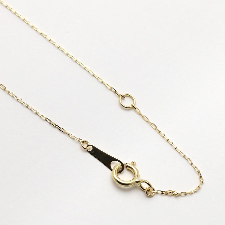 白蝶貝 シェル ネックレス k18 18金 18k イエローゴールド レディース