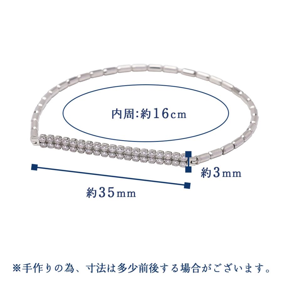 プラチナ バングル ブレスレット ダイヤモンド 0.50ct ダイヤ pt950