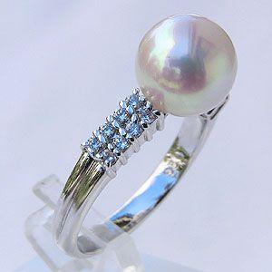 パールリング 普段使い パール リング プラチナ pt900 真珠 指輪 本真珠 レディース ダイヤモンド 0.27ct 冠婚葬祭 プレゼント ギフト ご褒美 自分買い pu