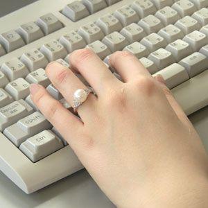 パールリング 普段使い パール リング プラチナ 真珠 指輪 本真珠 ダイヤモンド の 冠婚葬祭 結婚 保証書付 ケース付 プレゼント ギフト ご褒美 自分買い pu_1