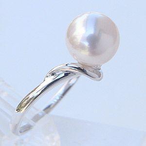 パール リング k18 18金 あこや真珠 ダイヤモンド イエローゴールド ピンクホワイト系 7mm 指輪 冠婚葬祭 保証書付 送料無料 プレゼント ご褒美 自分買い puの画像