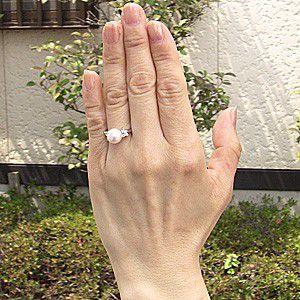 【値下げ】 パール リング 真珠 プラチナ あこや本 花珠 ダイヤモンド t999 純プラチナ 0.24ct 9mm あこや 冠婚葬祭 保証書付 プレゼント ギフト ご褒美 自分買い p 【NAN3150262344】(113841円)