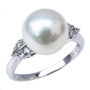 日本未発売 送料無料 プレゼント クリスマス プレゼント 冠婚葬祭 花珠 ホワイトゴールド ダイヤモンド あこや真珠 花珠真珠 真珠 指輪 18金 K18 K18 リング パール 普段使い パールリング ラッピング レディースアクセサリー