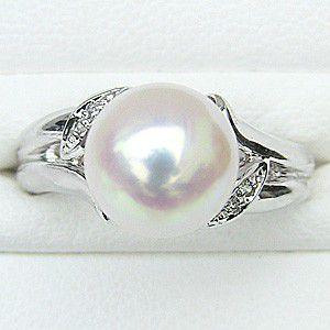 パールリング 普段使い パール リング 真珠リング 指輪 本真珠