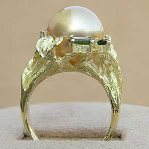 「送料無料・年末感謝」 パール 指輪 真珠 リング 真珠 指輪 リング 南洋真珠 k10 ゴールド ダイヤモンド 送料無料 フォーマル 人気 プレゼント ギフト ご褒美 自分買い 【MYK2984060358】(107835円)